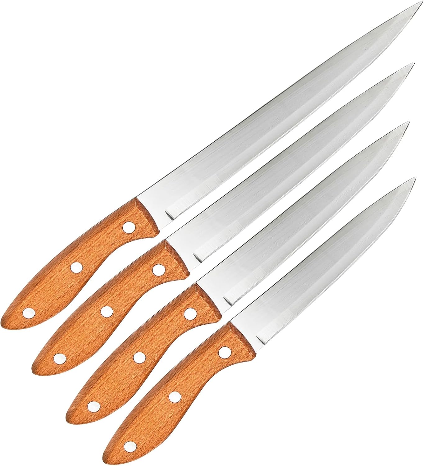 Paring Knife, Stainless Steel, Wood Handle, Ultra Sharp