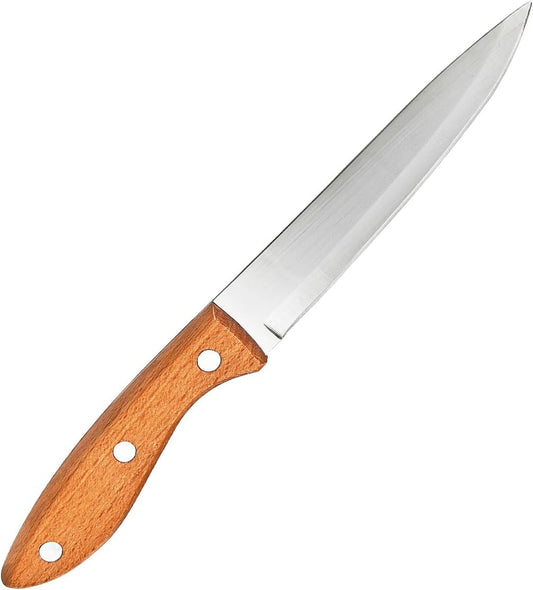 Paring Knife, Stainless Steel, Wood Handle, Ultra Sharp