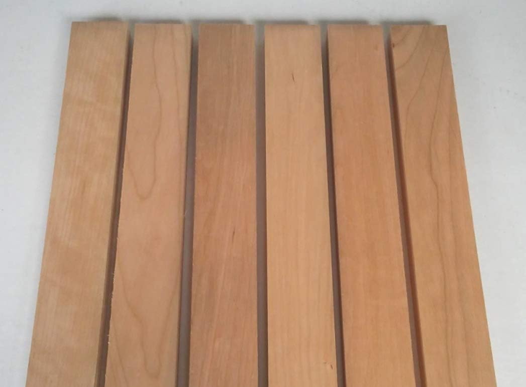 3/4x2x16 Inch Board Combo, 6 Walnut, 6 Cherry, 6 Hard Maple, 18 Boards