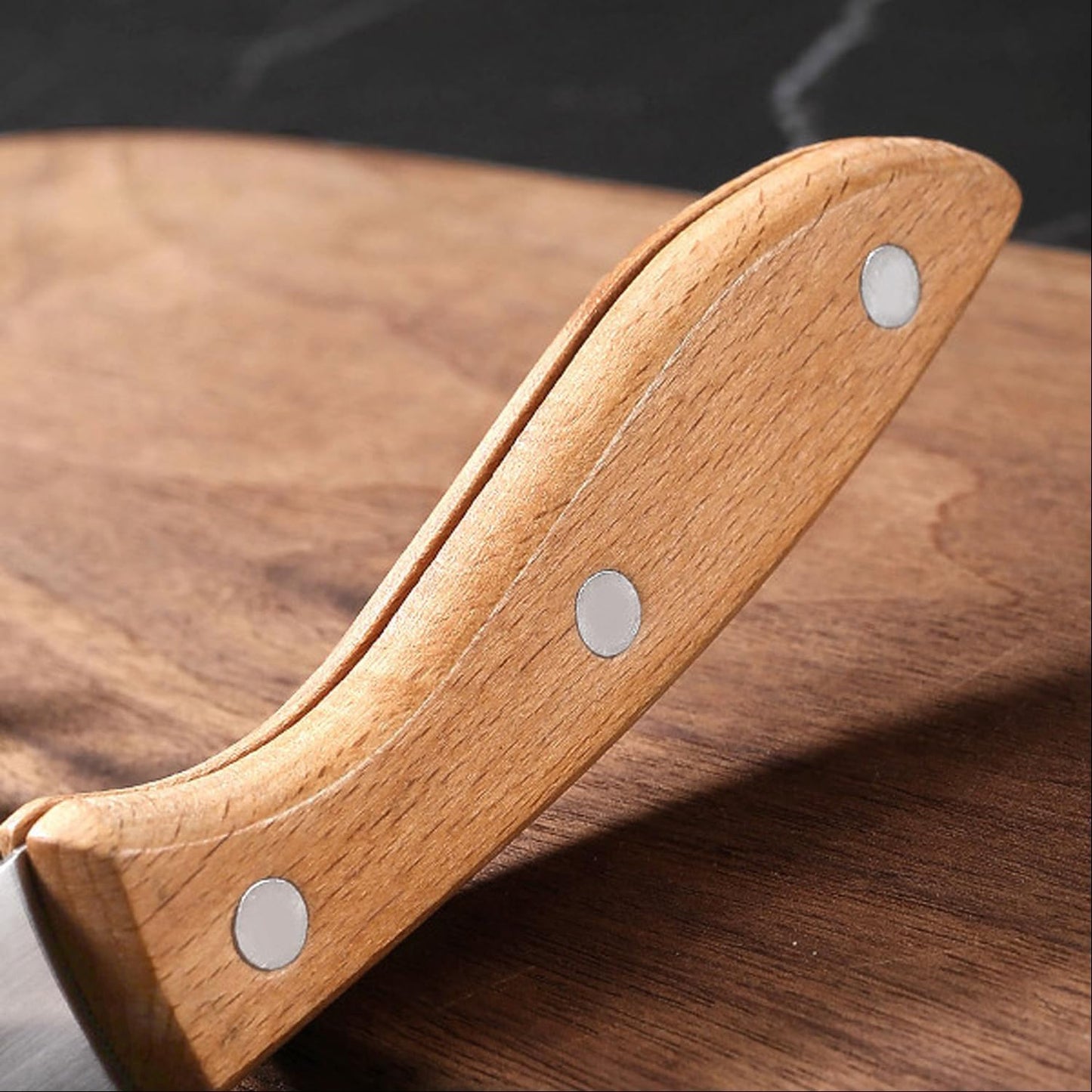 Paring Knife, Stainless Steel, Wood Handle, Ultra Sharp